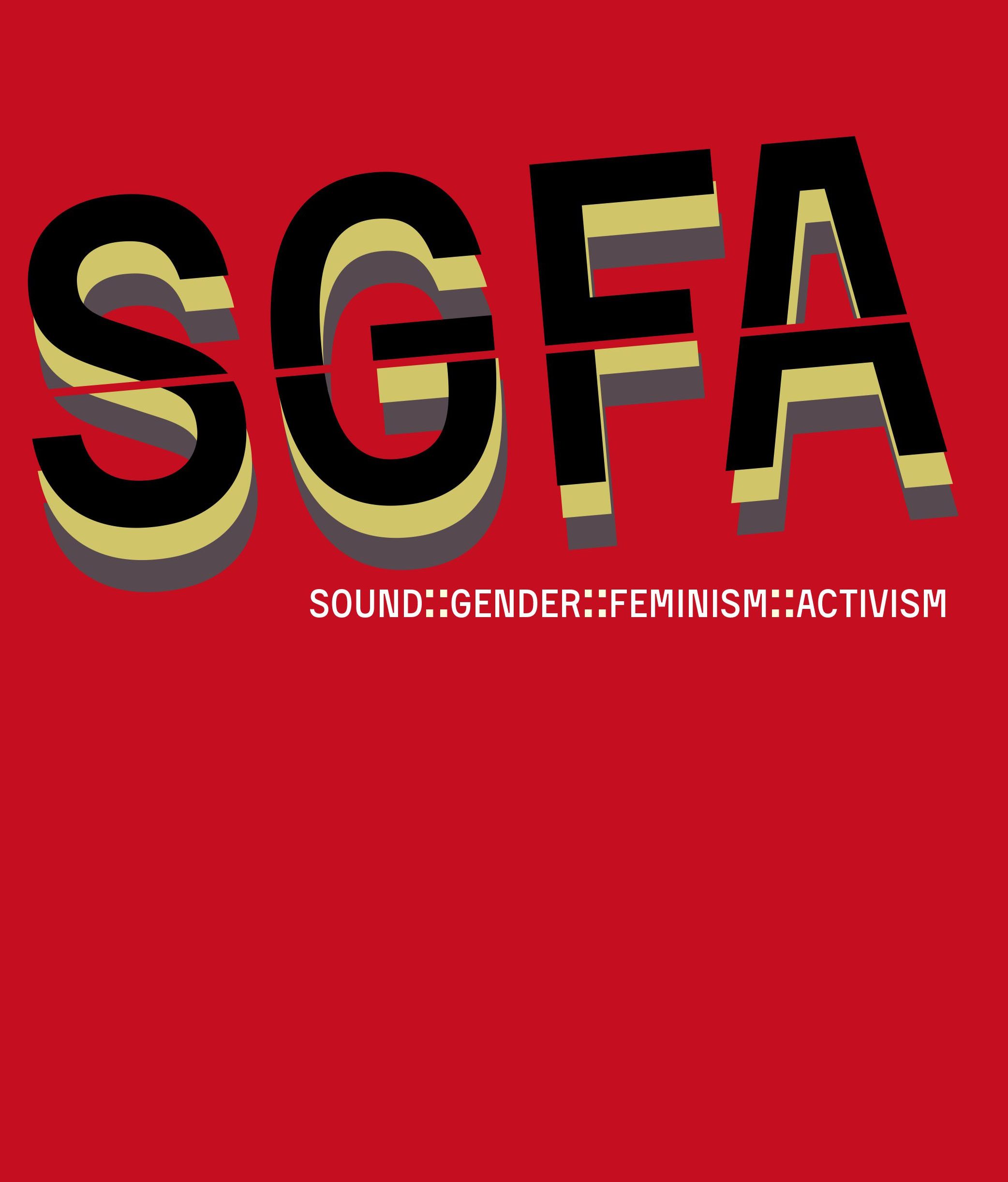 S::G::F::A Cover of S::G::F::A zine 