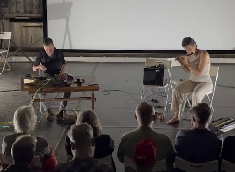Petr Hosek snapshot of video of concert at Hosek Contemporary