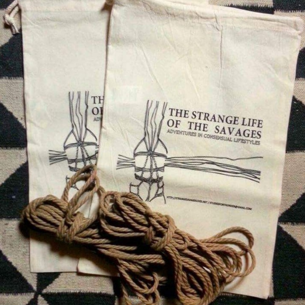  Jute ropes and limited edition rope bags
